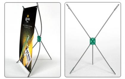 Standy A3 (standee, Kệ X, Giá X, X banner) mini