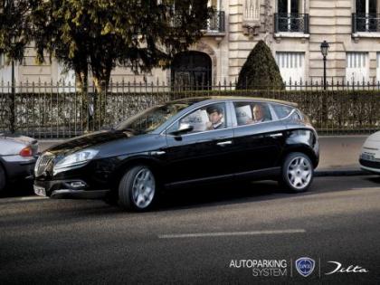 Lancia Delta Autoparking System: Newspaper