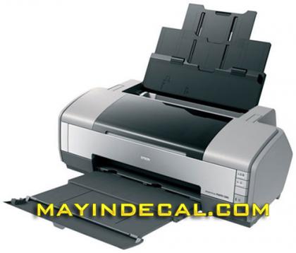 Máy in decal, in PVC Epson stylus Photo1390