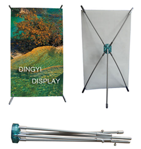 Khung treo quảng cáo (Standee, Standy, X banner, kệ X, Giá X) mini