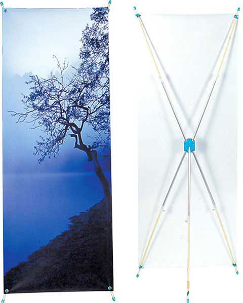 Khung treo quảng cáo (Standee, Standy, X banner, kệ X, Giá X) A4