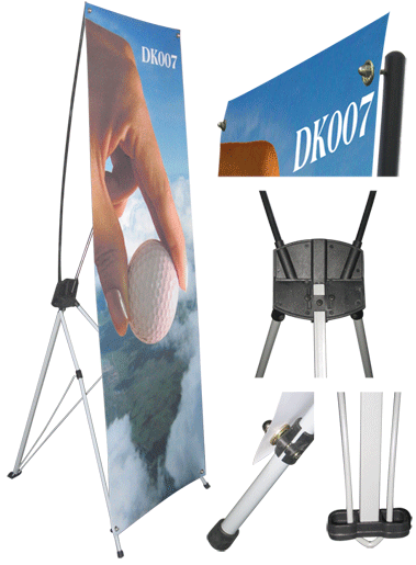 Standy (Standee, X banner, kệ X, Giá X) A5