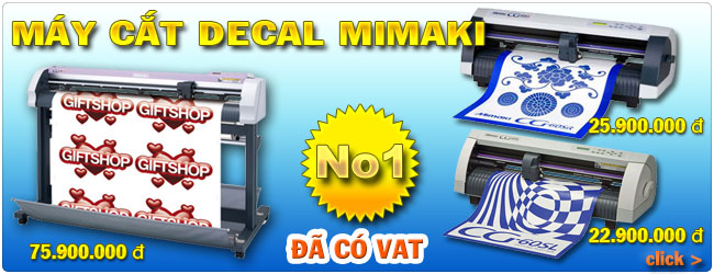 May cat decal Mimaki