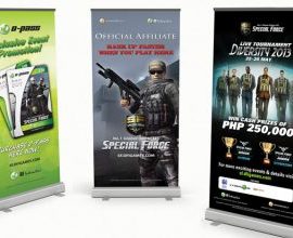 Banner cuốn cao cấp