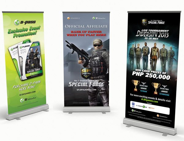 Banner cuốn cao cấp